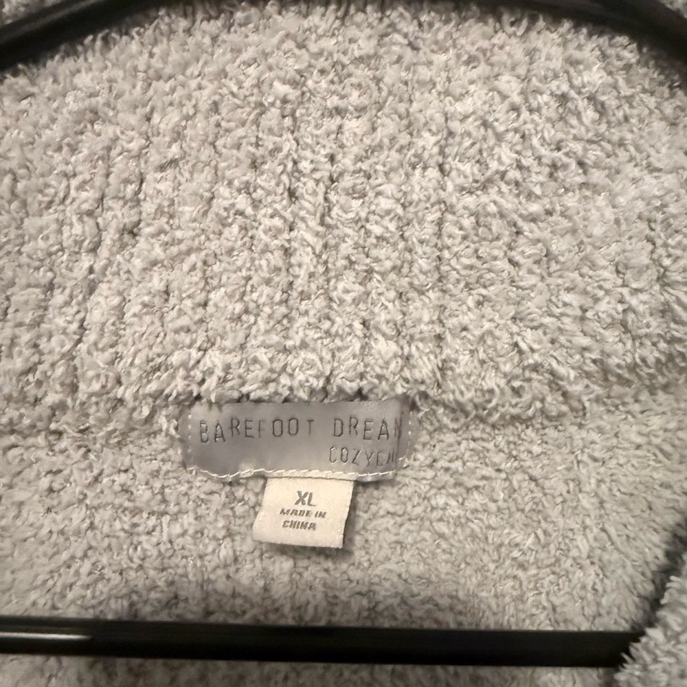 Barefoot Dreams CozyChic Soft Gray Cardigan